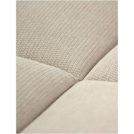 Panou decorativ tapitat, Simple KA02, crem, patrat, 300 x 300 x 37 mm
