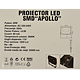 Proiector LED Hepol, Apollo, IP65, 20W, negru, 3000 K