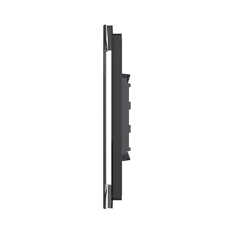 Panou intrerupator dublu Livolo VL-P702-2W/B/A/I, sticla securizata, negru