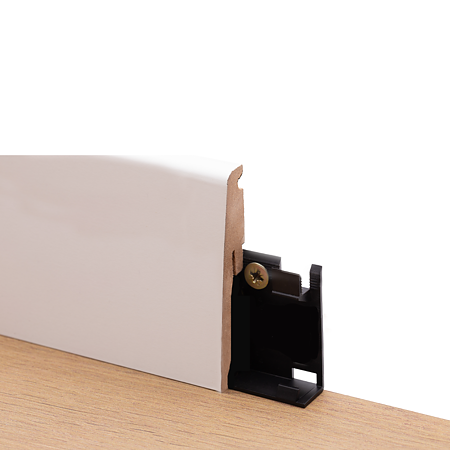 Plinta parchet MDF, alb, 2440 x 90 x 20 mm Plinta parchet MDF, alb, 2440 x 90 x 20 mm