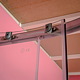 Cabina dus inchisa Sanotechnik Rio, aluminiu, semirotunda, grosime 0.5 cm, 90 x 90 x 203 cm
