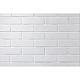 Caramida aparenta Cemacon DA6002, interior/exterior, alb, grosime 9 mm, 240 x 71 mm