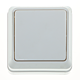 Intrerupator simplu Eco Premium, Comtec 2000, montaj aparent IP20, alb