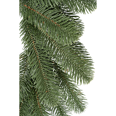 Coronita brad artifical Alpin, verde, diametru 40 cm