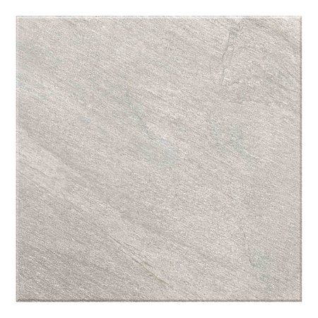 Gresie portelanata Kai Ceramics Santana gri mat, aspect de piatra, patrata, grosime 8,5mm, 60 x 60 cm