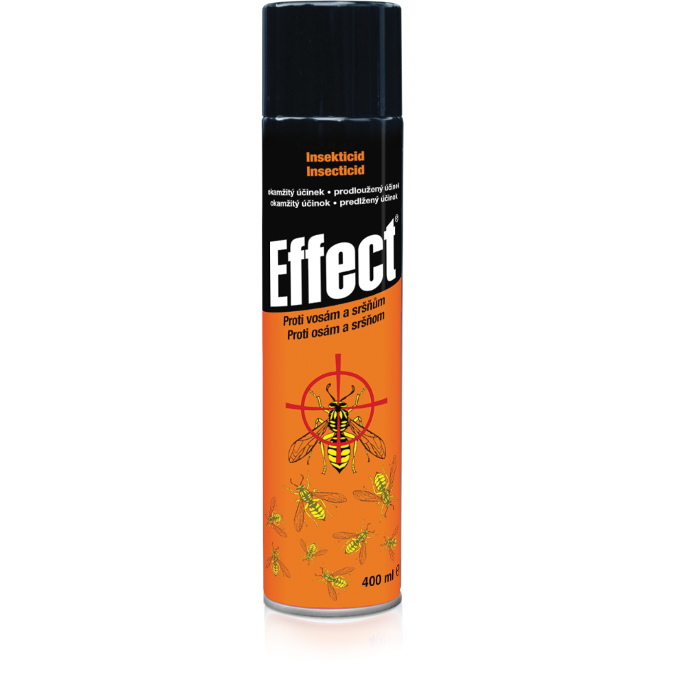 Insecticid aerosol impotriva viespilor Effect, 400 ml 400