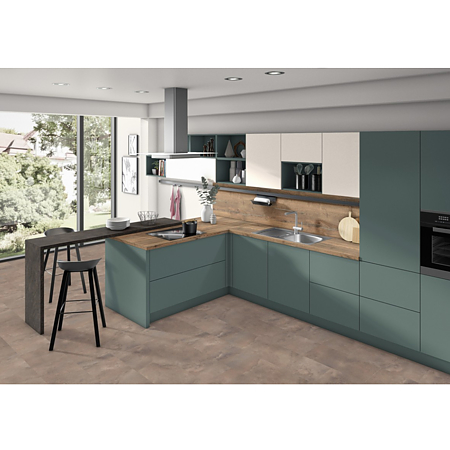 Pal lacuit Egger PerfectSense U665 TM Verde piatra, mat, antiamprenta, decor uni, 2800 x 2070 x 19 mm