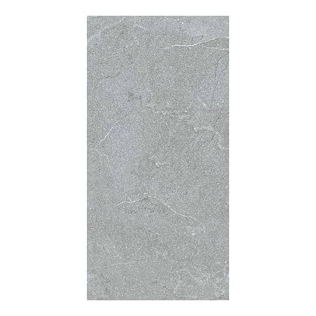 Gresie portelanata Kai Stoneline Grey, mata, model piatra, gri, dreptunghiulara, 30 x 60 cm