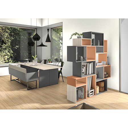 Placa PAL lacuit Egger PerfectSense U960TM Gri Onix, anti-amprenta, mat, 2800 x 2070 x 19 mm