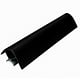 Accesoriu plinta Round, PVC cu folie HG, negru, 10 cm