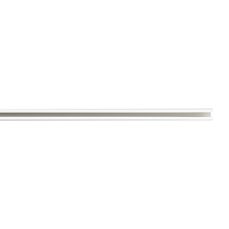 Sina perdea U, 130 cm, alb