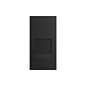 Modul priza retea RJ45 Livolo VL-FCCP-1BP, policarbonat, negru
