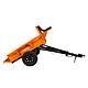 Remorca motocultor Detoolz DZ-M148, 600 kg, extensie laterala 180 mm