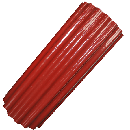 Rulou fibra de sticla ondulat, rosu bordo, 2,5 x 40 m