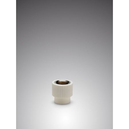 Mufa PPR 25 mm Vesbo, 3/4", filet interior, alb