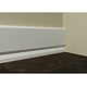 Plinta parchet cu suport led Jad 100, polimer dur, alb, 2200 x 100 x 16 mm