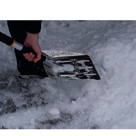 Lopata zapada masina Fiskars Snowlight, aluminiu, 0,75 kg, 715 mm