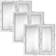 Fereastra PVC 4 camere, alb, 100x100 cm (LxH), dreapta