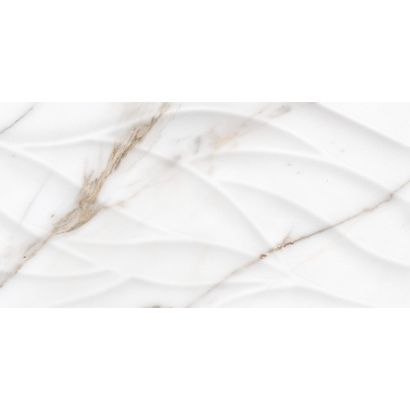 Faianta baie Cesarom Statuario, alb, lucios, aspect de marmura, 50 x 25 cm Faianta baie Cesarom Statuario, alb, lucios, aspect de marmura, 50 x 25 cm