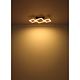 Plafoniera Globo Dustin, metal/plastic, LED 19 W, negru/maro, 480 x 300 x 100 mm Plafoniera Globo Dustin, metal/plastic, LED 19 W, negru/maro, 480 x 300 x 100 mm