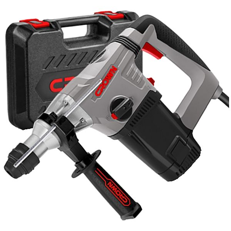 Ciocan rotopercutor Crown CT18108 BMC, SDS+, 4 functii, 800 W