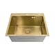 Chiuveta bucatarie Sandonna Handmade HD5550, inox auriu, 1 cuva, 50 x 55 cm