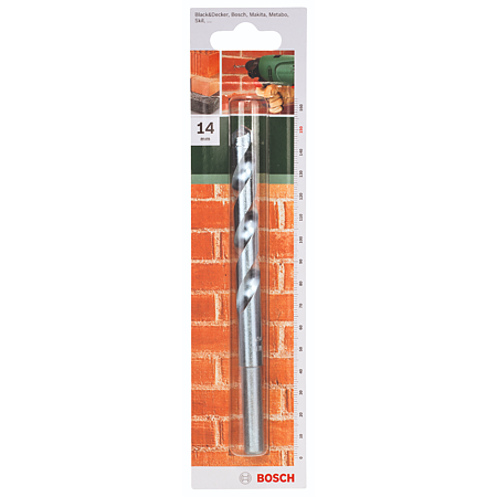 Burghiu Bosch, mandrina standard, pentru zidarie, 14x150 mm