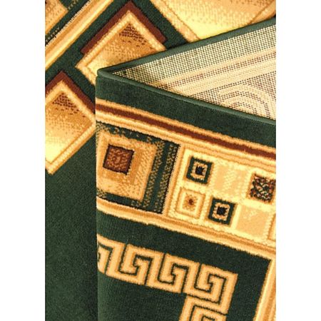 Covor clasic Gold 364/32, polipropilena BCF, verde-bej, 80 x 150 cm Covor clasic Gold 364/32, polipropilena BCF, verde-bej, 80 x 150 cm