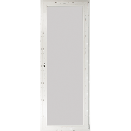 Usa pentru balcon, PVC, 4 camere, 86 x 204 cm,  alb, deschidere stanga