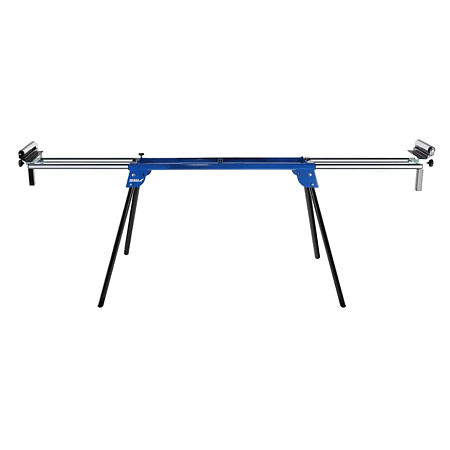 Masa de lucru circular Dedra N112, otel, 61 x 87-97 x 118-200 cm