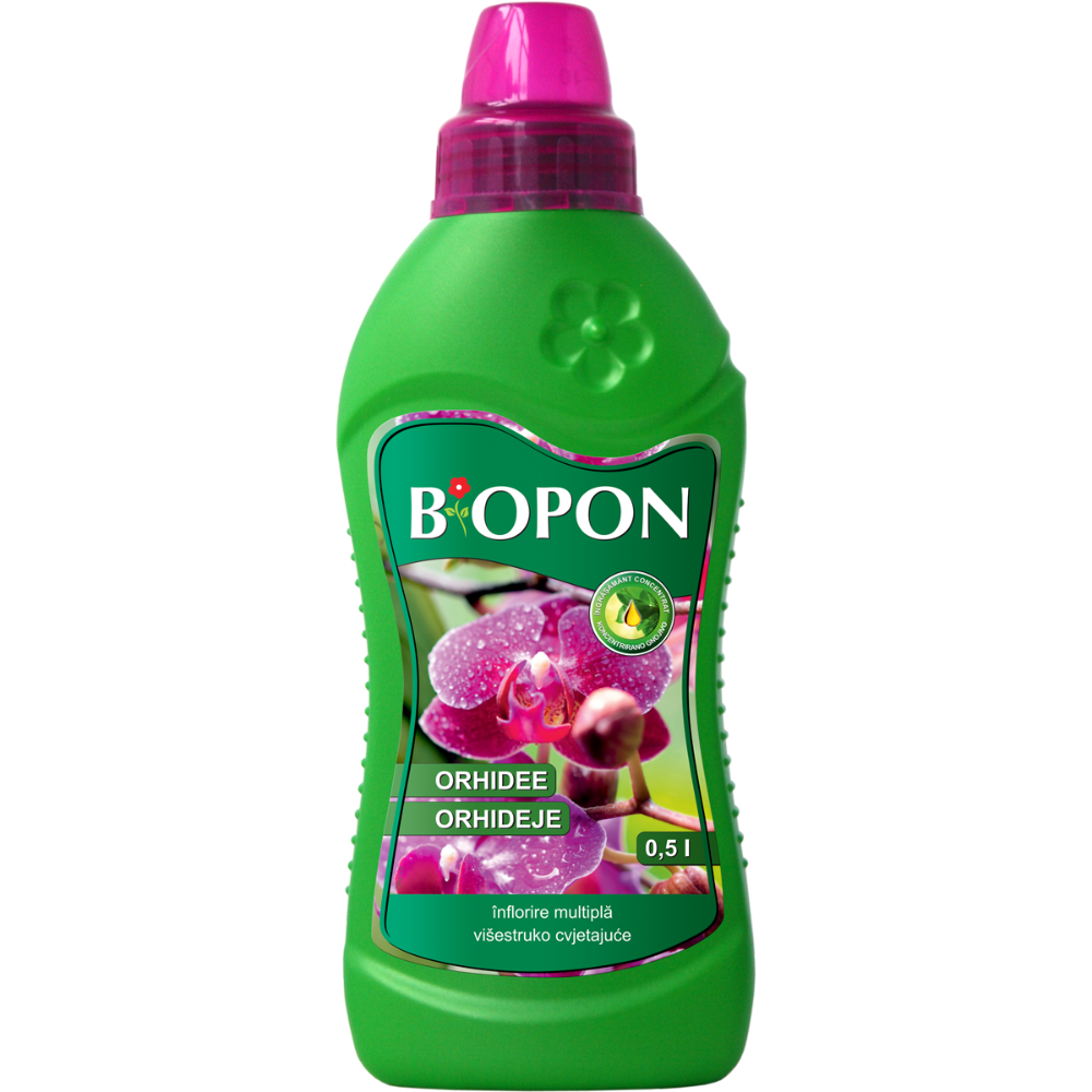 Ingrasamant Biopon, pentru orhidee, 0,5 L