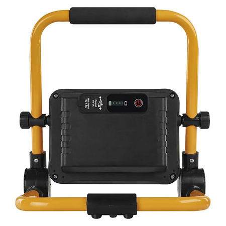Proiector portabil reincarcabil Emos ACCO, 5V, 20W, lumina rece, IP54, 2000 lm