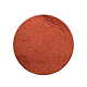 Covor rotund Mistral, 100% polipropilena friese, model modern portocaliu, 80 cm