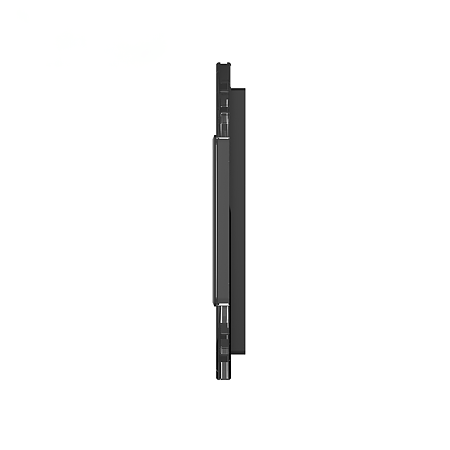 Rama priza cvadrupla Livolo VL-P7E/E/E/E-8b, sticla securizata, negru