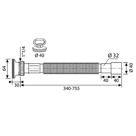 Rezervor WC Eurociere Compact 1, ABS, alb, max. 7.5l