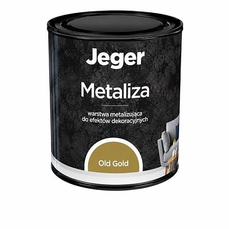 Finisaj metalic decorativ Jeger Metaliza, Old gold, 400 ml 