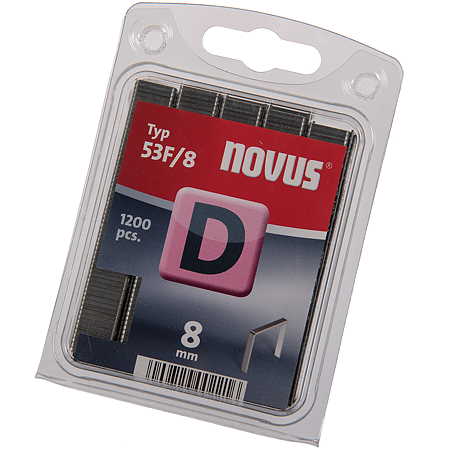 Capse Novus D53F, pentru capsatoare manuale si electrice, zinc, 11,3 x 8 mm