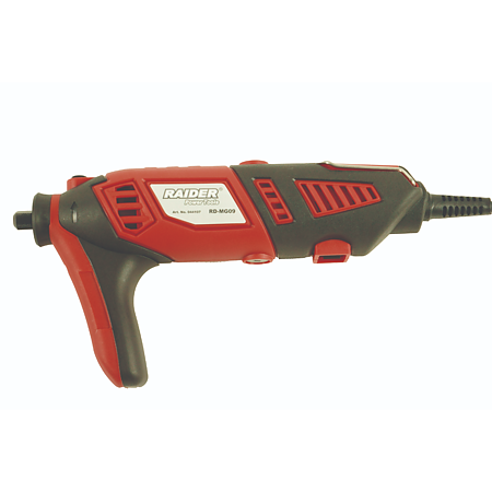 Mini freza Raider RD-MG09, 170W, 126 accesorii in cutie