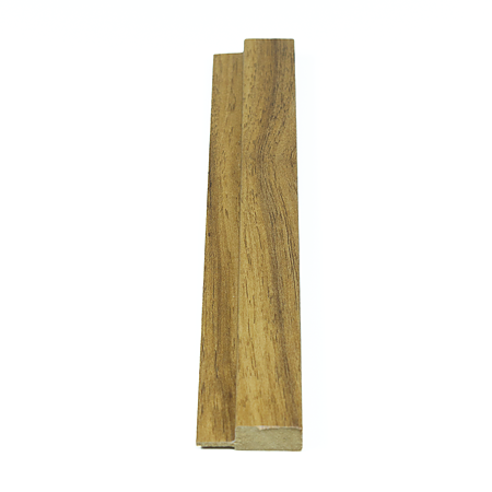 Profil terminatie montaj lambriu riflaj MDF, pecan, 22 x 86 x 2800 mm Profil terminatie montaj lambriu riflaj MDF, pecan, 22 x 86 x 2800 mm