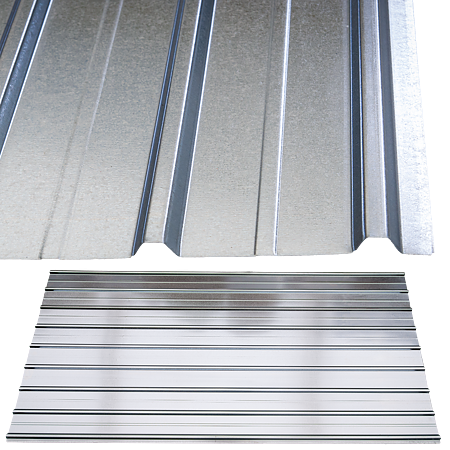 Tabla cutata, cuta H=12mm, Zincata, dimensiune: 0,91 x 2 m, grosime 0,35 mm