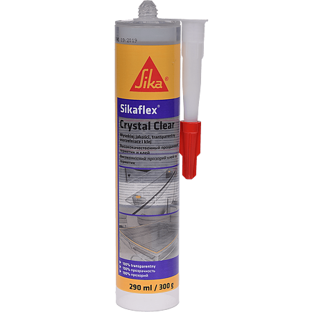 Adeziv pentru suprafete multiple Sikaflex® Crystal Clear 290 ml