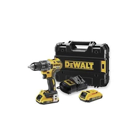 Masina de gaurit si insurubat DeWalt DCD791D2, 18 V XR, 2 x 2Ah, motor fara perii, mandrina rapida 