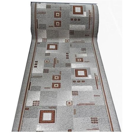 Traversa Print Dekart, gri/bej, 0.8 m