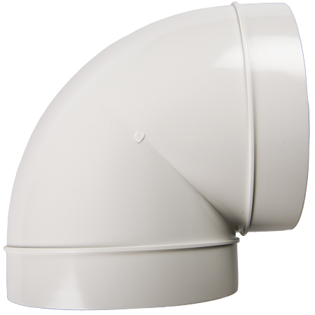 Conector T pentru tubulatura sisteme ventilatie, diametru 100 mm