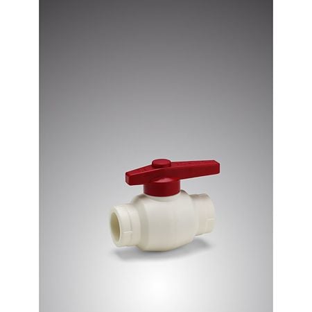 Robinet de trecere PPR Vesbo, cu sfera, alb, 25 mm