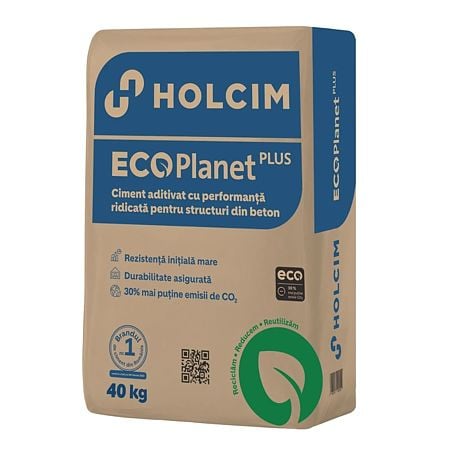 Ciment Holcim ECOPlanet, 40 kg