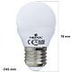Bec Led Sferic E27 5 W Eco Hepol-Y
