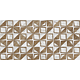 Faianta Kai Ceramics Delphi Stars, finisaj lucios, alb, model ondulat, 25 x 50 cm