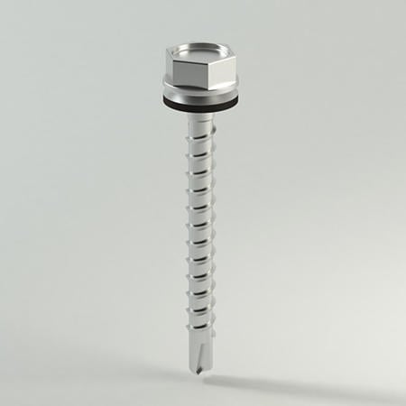 Surub autoforant pentru acoperisuri din tabla profilata, zincat, 4,8 x 35 mm
