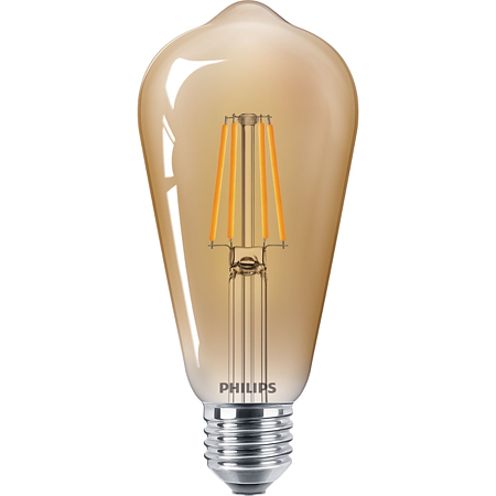 Bec LED Philips, E27, 4 - 35W, lumina alba calda 2500 K